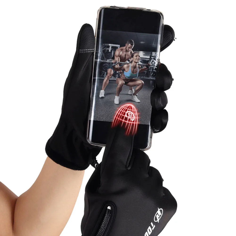 USB Touch Screen Gloves Winter Warm Electric Heated Gloves Heated Motorcycle Gloves Windproof Heated Gloves for Women Men