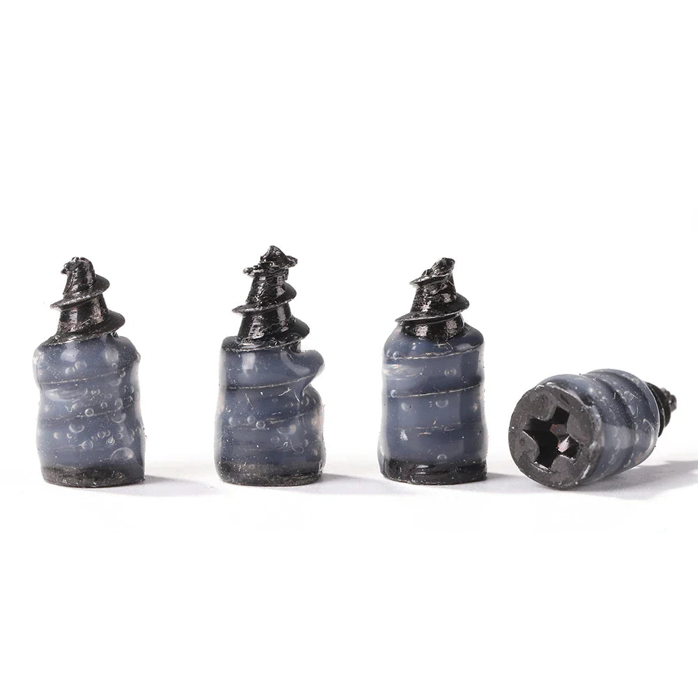 1-6BOX Vacuum Tyre Repair Nail Tire Puncture Screws Motorcycle Fitting Set Tubeless Wheel Repairs Punctures Kit Patches For Car